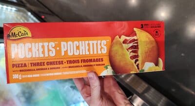 Pizza Pochette Trois Fromages