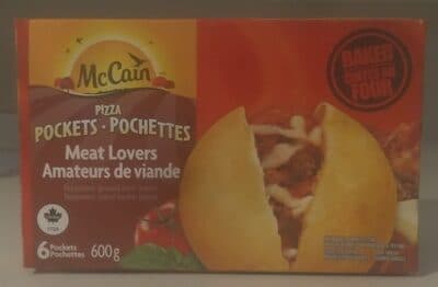 Meat Lovers Pizza Pockets