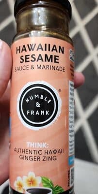 Hawaiian Sesame Sauce and Marinade