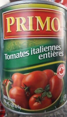 Tomates italiennes entires