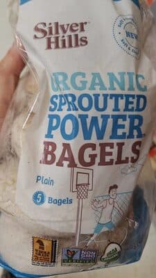 Silver Hills Sprouted Organic Plain Bagels