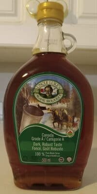 100% Pure Dark Organic Maple Syrup