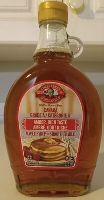 100% Pure Amber Maple Syrup