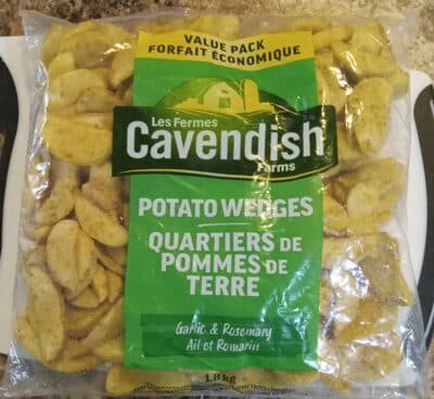 Garlic & Rosemary Potato Wedges