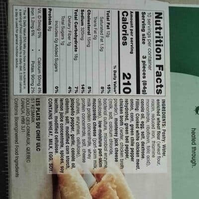 Green chili chicken firecrackers