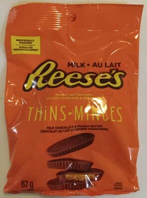 Peanut Butter Cup Thins