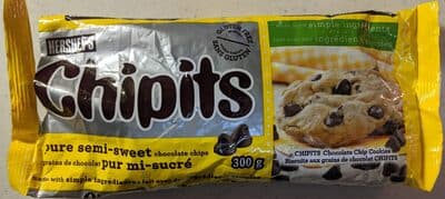 Hershey's Chipits Pure Semi-Sweet Chocolate Chips