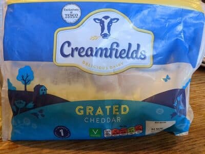 Grated Cheddar