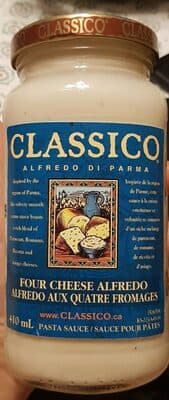 Pasta Sauce, Four Cheese, Alfredo