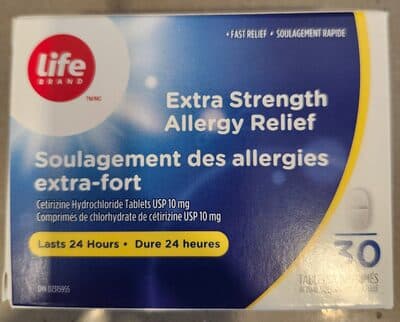 Extra Strength Allergy Relief