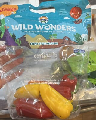 Organic One Sweet Mini Peppers