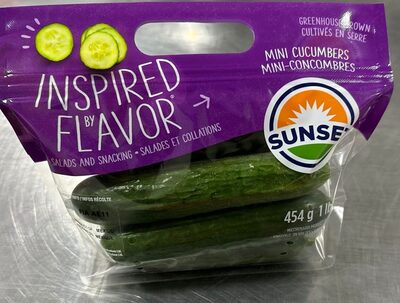 Mini cucumbers