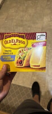 Taco Shells Stand n' Stuff
