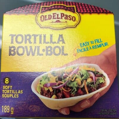 Tortilla bowl