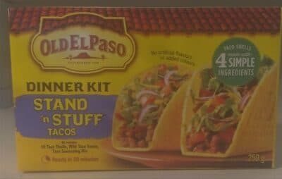 Stand 'n Stuff Tacos Dinner Kit