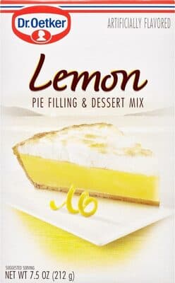 Dr Oetker Lemon Pie Filling and Dessert Mix