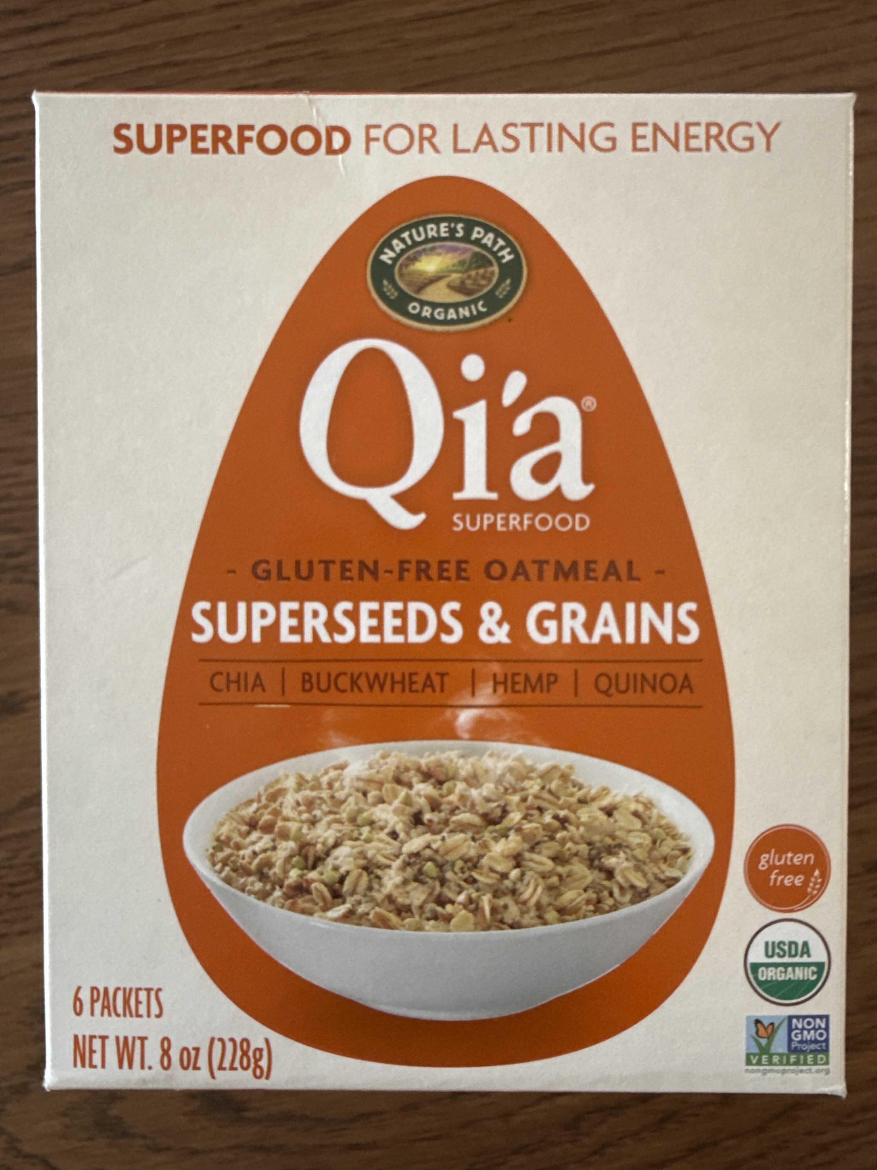 Superfood Gluten-free Oatmeal