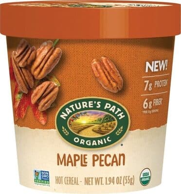 Maple Pecan Oatmeal Cup