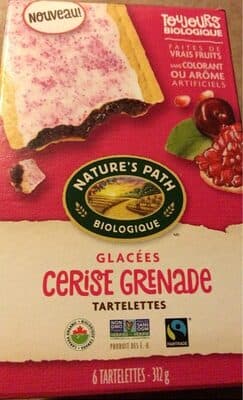 Frosted Cherry Pomegranate Toaster Pastries