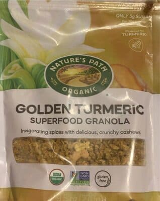 Golden Turmeric Superfood Granola