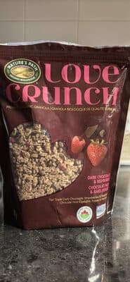 Love Crunch Premium Organic Granola Dark Chocolate & Red Berries