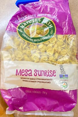 NATURE'S PATH, MESA SUNRISE, CEREAL