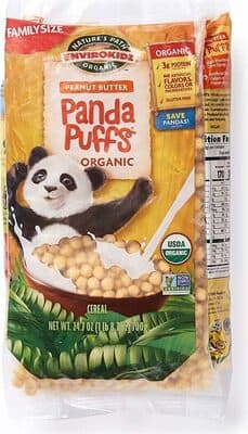 Panda Puffs Cereal