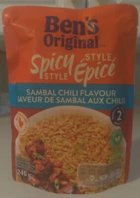 Sambal Chili Flavour Spicy Style Rice