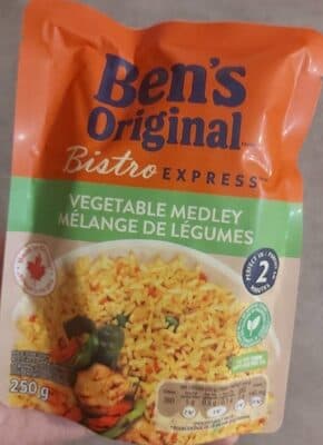 Bistro Express Vegetable Medley Rice