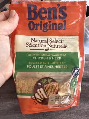 Natural Select Chicken and Herb Rice