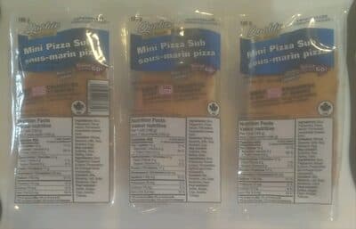 Mini Pizza Subs