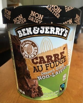 Dessert glac au fudge