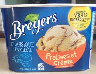 Crème Glacée Pralines Et Crème
