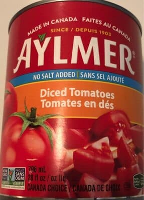 Diced Tomatoes, no salt added