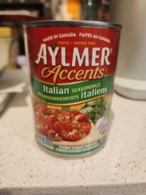 Tomates tuves assaisonnements italiens