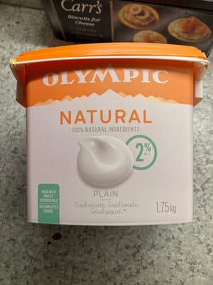 Olympic plain 2%yogurt