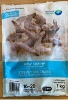 Raw shrimp