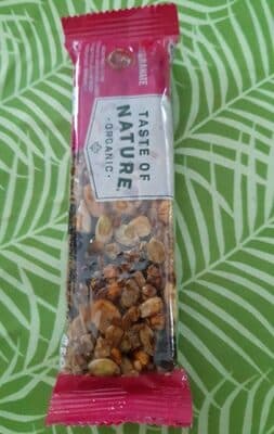 Taste Of Nature Pomegranate Granola Bar