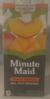 Peach Mango Real Fruit Beverage