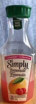 Simply Raspberry Lemonade