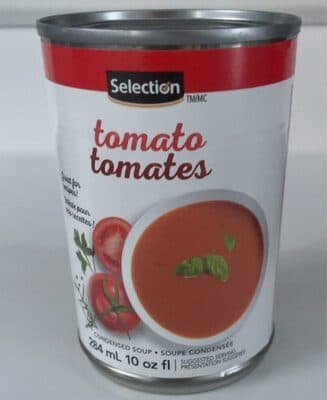 Soupe condens tomates