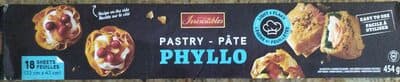 Phyllo Pastry Dough Sheets