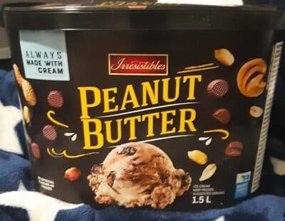 Peanut butter ice cream