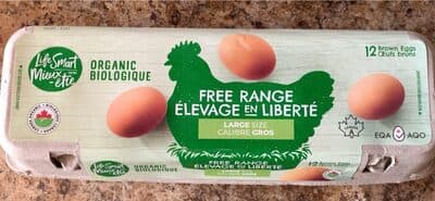 Organic Free Range Brown Eggs