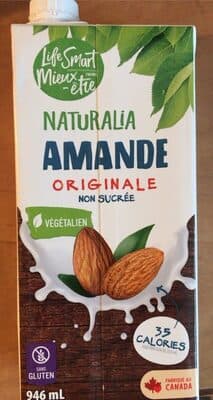 Lait D'amande Non Sucré