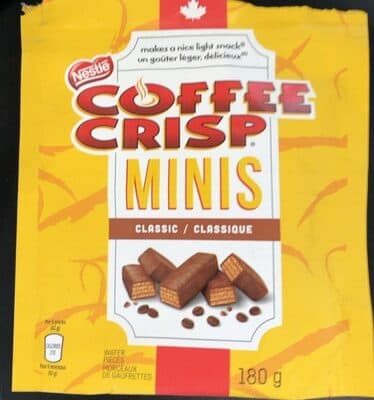 Coffee crisp minis