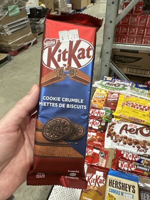 Cookie Crumble KitKat
