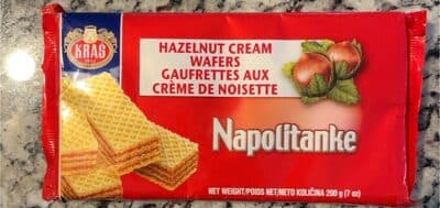 Hazelnut Cream Wafers