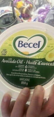 Margarine avec huile d'avocat
