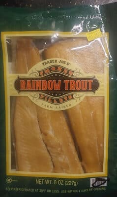 Smoked rainbow trout